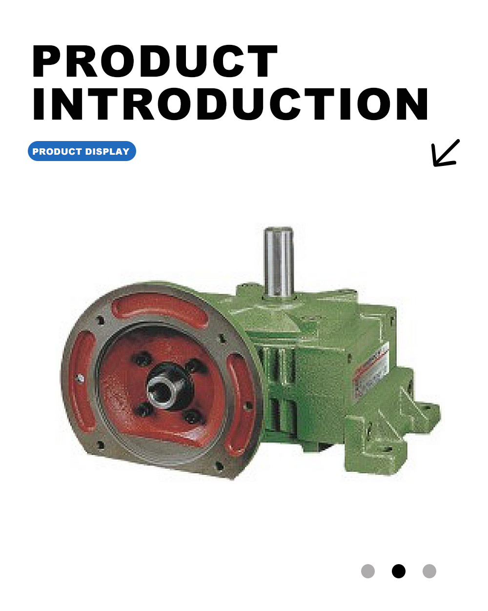 WPWDO Worm Gear Power Reduction Unit X