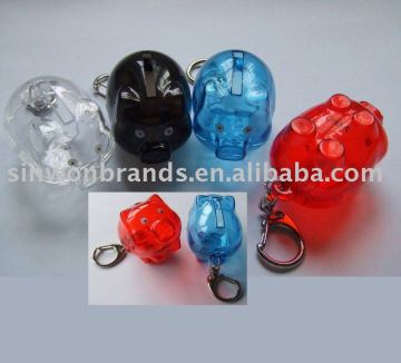 piggy coin storger bank with keychain