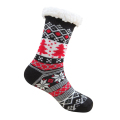 Женщины рождественские нечеткие пушистые плюшевые носки тапочки