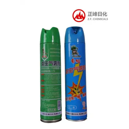 In the spring of frog card aerosol insecticides