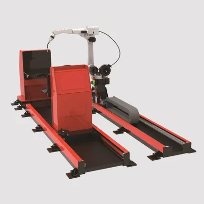 Laser Welding Robot with Positioner and Mobile Crawler Systems