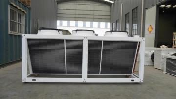 83KW Air Cooled Condenser Heat exchanger box Fans
