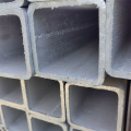 Tube carré galvanisé en acier pour la construction et l'industrie