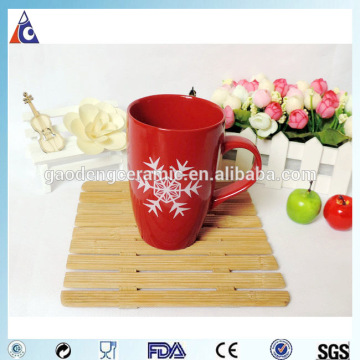 2014 newest Christmas tall ceramic mug cups