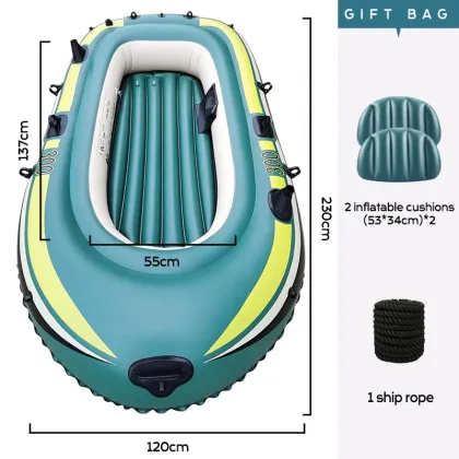 Eco-Friendly PVC Inflatable River Raft Dinghy Boat