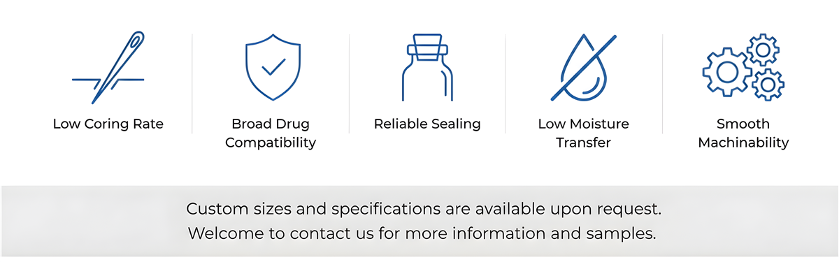 Lyophilization Rubber Stopper
