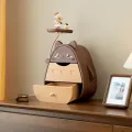 Organizzatore di gioielli in legno massello per gatti