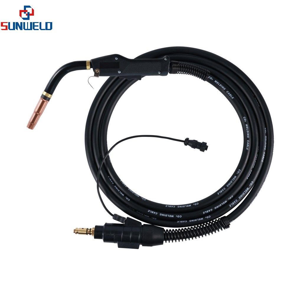 TW4 Gun Tube Flexible MIG GUN Tweco Connector & Original Rear Handle