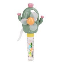 Handheld cactus fan candy toy