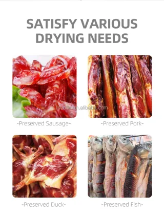 Double Deck Commercial Sausages and Biltongs Dehydrator