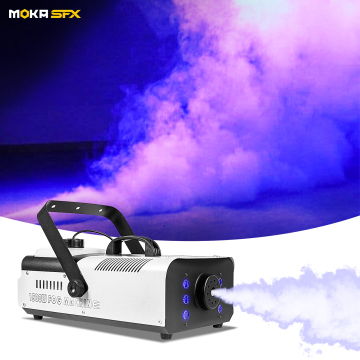 MOKA SFX 1500W RGB LED Mini Fog Machine for Stage Effects