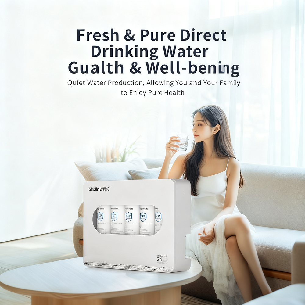 White Five-Stage Shield Ultrafiltration Water Purifier