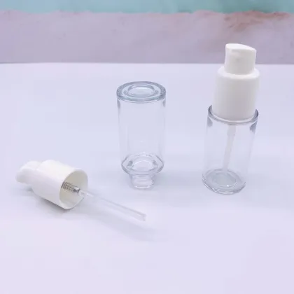 PETG Clear Lotion Pump Bottle