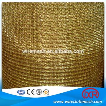 Low price red filter screen plain copper wire cloth