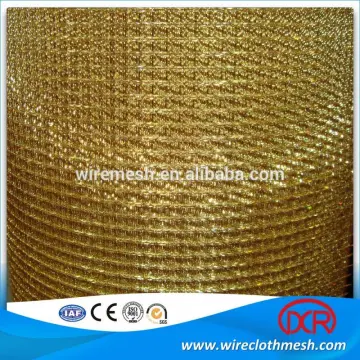 Low price red filter screen plain copper wire cloth