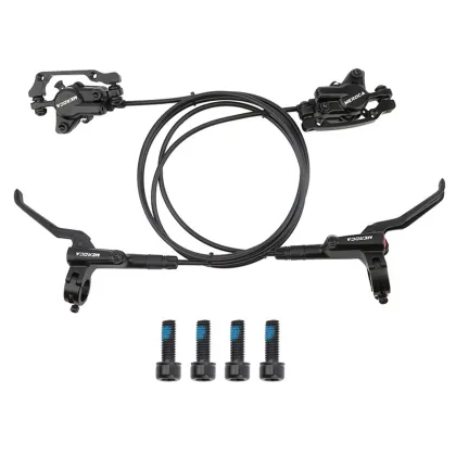 Mountain Bike Brake Components: Disc Oil, Calipers, and Clamps for Front and Rear Brakes