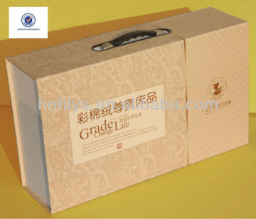 HOT Sales Custom Home Textile Gift Boxes With Handle
