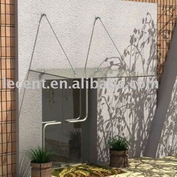 Stainless Steel Glass Canopy Awning System