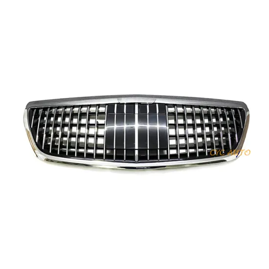 Maybach-Style Chrome Front Bumper Grille with ACC for Mercedes Benz S CLASS W222 (2014-2018)