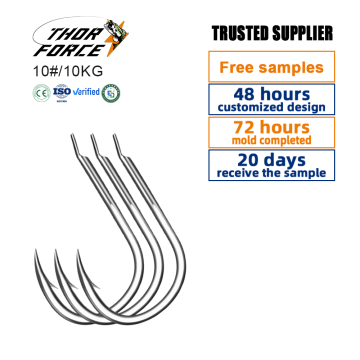 THORFORCE High Quality Metal Single Hook - New Arrival Wide Shank