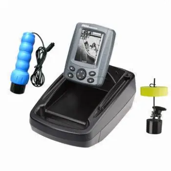 New Arrival 16 Levels Grayscale Sonar Fish Detector Depth Sounder with Two Sensors