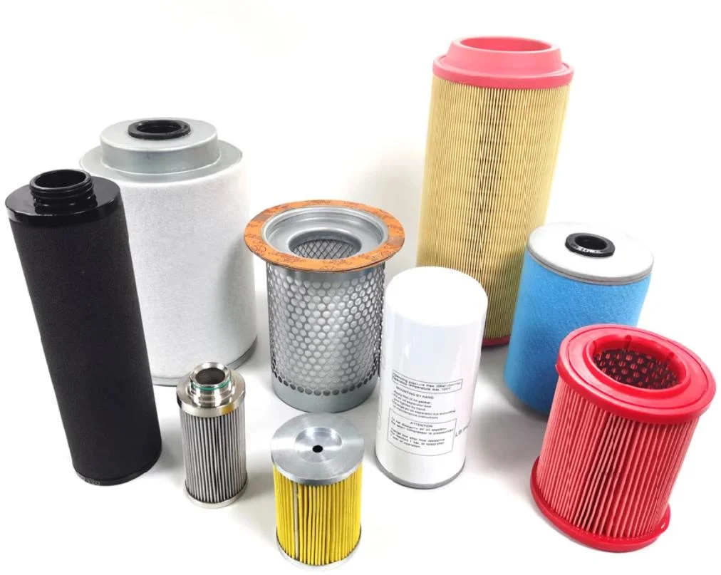 Gas Filter Element Cartridge Element High Precision Fiberglass Factory Gas Filter