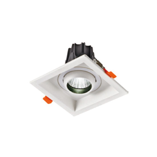 Square COB 12W LED Downlight