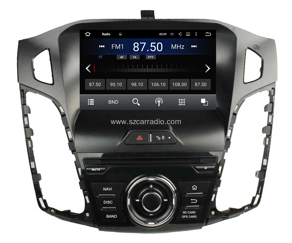 Android 6.0 Ford Focus 2012 Car Audio Stereo
