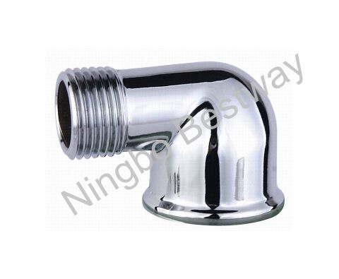 1/2" High Polishing Chromed Plated Brass Elbow