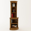 Corner Bookcase and Shelf