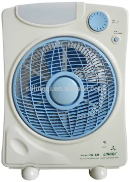 10 inch rechargeable fan with light 2015 new model rechargeable fan