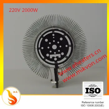 mica coil heater-2000w 230v