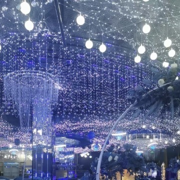 Star Light Net LED Wedding Romantic Christmas Outdoor Intérieur Plafond Éclairage décoratif