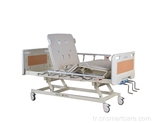 Abs yatak yüzeyi 3 fonksiyonlu hastane yatağı