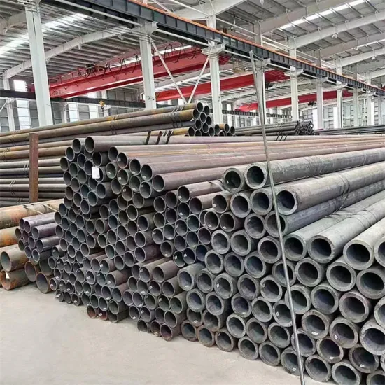 Carbon Steel Round Seamless API X52 X60 Iron Alloy Steel Tube Pipe