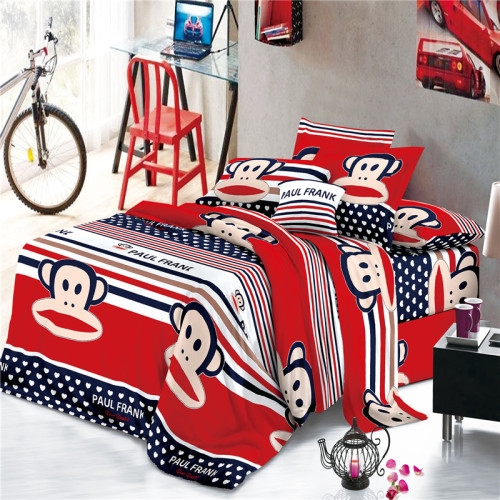 Polyester Woven Disperse Printed Children Bedding Sheets