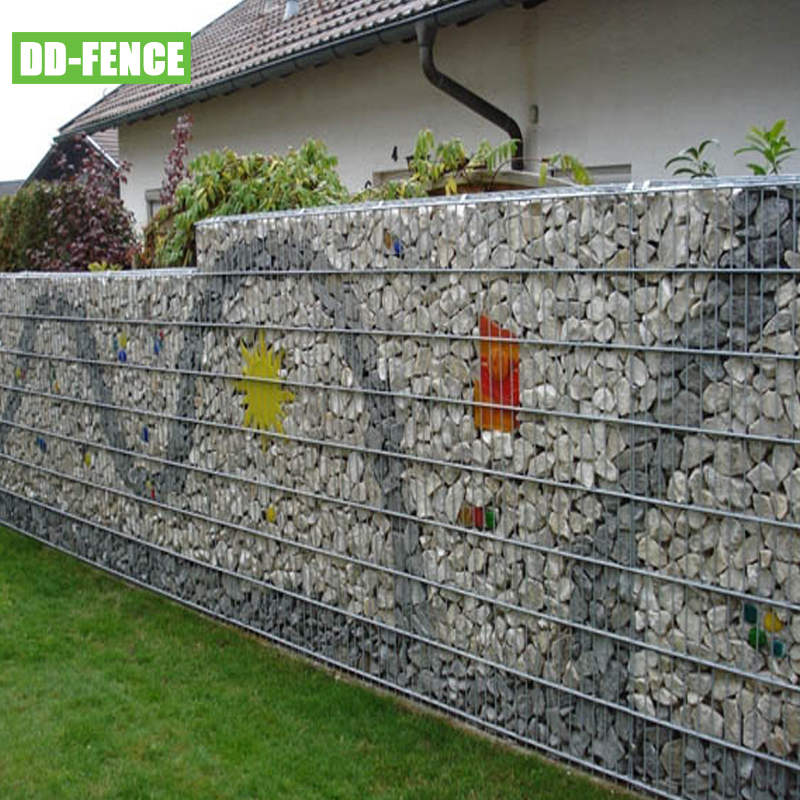 Hộp gabion gabion giỏ hàn hàng rào lưới gabion