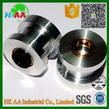 Customized CNC Turning Stainless Steel Groove Mount Bowden Adaptors for 3D printer