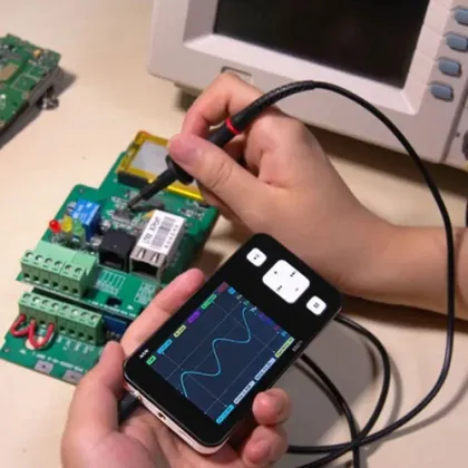 DS211 Mini Portable LCD Digital Oscilloscope