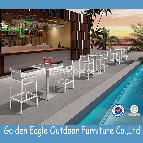 Modern Wicker Garden Furniture Outdoor Bar Set