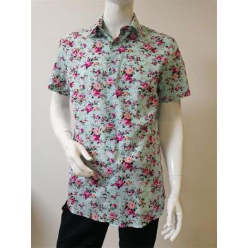 Men's Print Short Sleeve Shirt