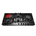 Minyak Hob Gas 5 Burner Burner dengan induksi