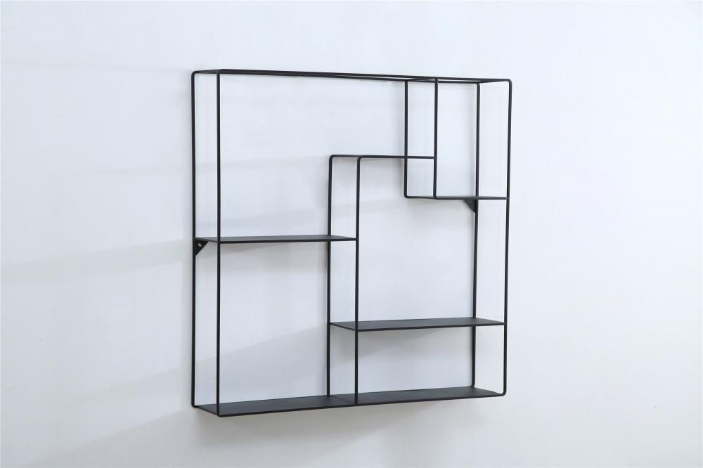 Fashion metal wall rack