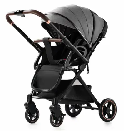 Luxury Two-Way Reversible Handle Push Baby Stroller