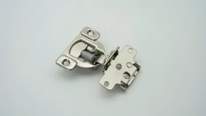 Universal soft close inward opening door hinge