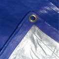 Blue Silver Color 180gsm PE Tarpaulin