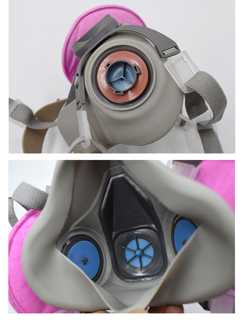 6200 double tank dust and gas half mask