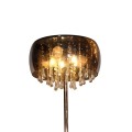 High-end glass pendant floor lamp