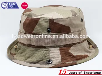 camo mens bucket hats with string