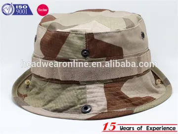 camo mens bucket hats with string